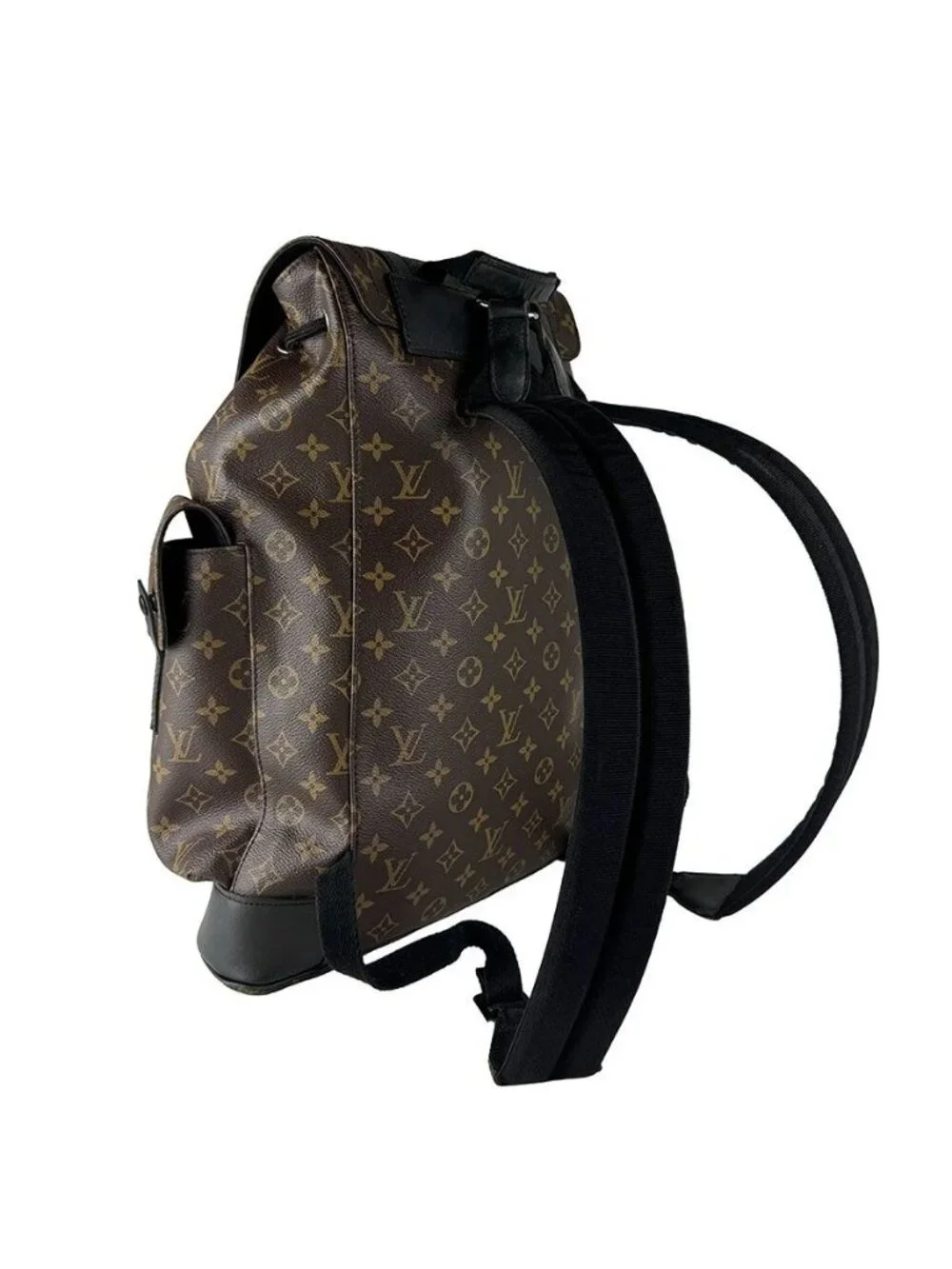 Louis Vuitton Backpack Monogram Macassar Christopher MM
